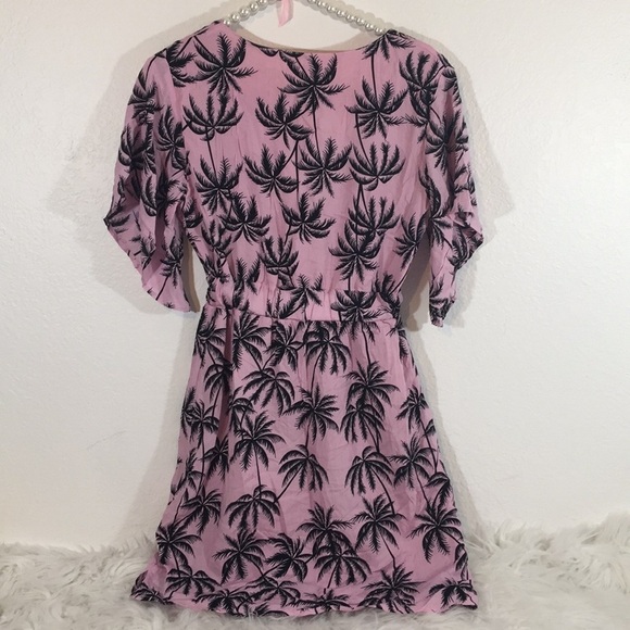Boho Soul PINK Palm Dress New size Small - Picture 4 of 7
